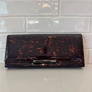 Stuart Weitzman Tortoiseshell Clutch